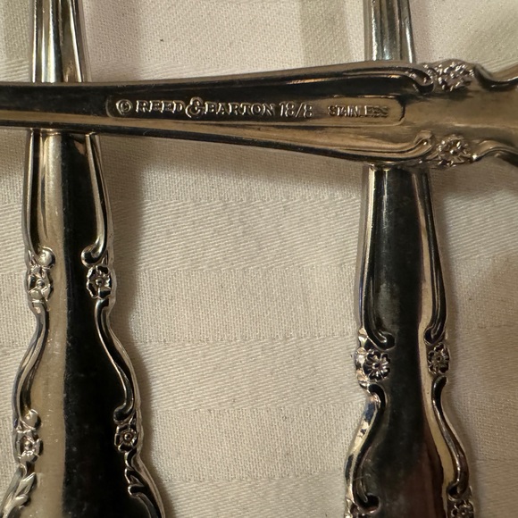 RARE Reed & Barton Stainless Steel Spoons - Picture 3 of 6